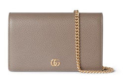 GG Marmont wallet on chain