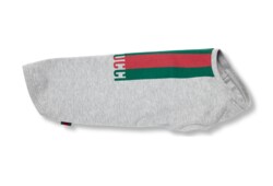 Haustier-T-Shirt aus Baumwolle mit Print