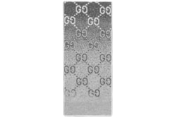 Bufanda infantil de jacquard de lana con GG