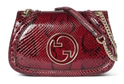 Gucci Blondie python medium shoulder bag