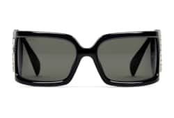 Rectangular frame sunglasses