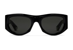 Sonnenbrille mit rechteckigem Rahmen