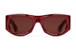 Sonnenbrille mit rechteckigem Rahmen