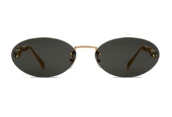 Sonnenbrille mit ovalem Rahmen