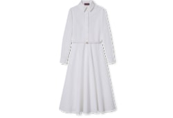 Robe en popeline de coton