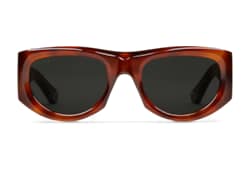 Sonnenbrille mit rechteckigem Rahmen