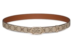 GG belt with oval buckle