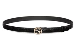 Ceinture avec boucle GG enlacés