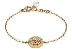 Bracciale Gucci Blondie con cristalli