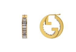 Gucci Blondie Creolen mit Kristallen