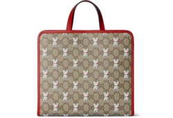 Bolso tote infantil con GG y estampado