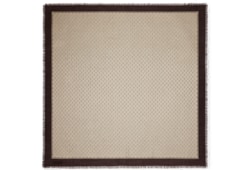 Châle en laine GG laminée