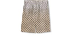 Шорты из текстиля GG с кристаллами