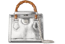 Миниатюрная сумка-тоут Gucci Diana из кожи питона