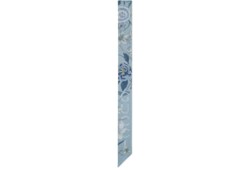 Nœud de cou en soie avec imprimé