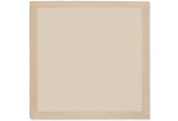 Laminated printed silk twill carré