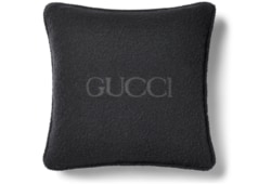 Cuscino in lana bouclé Gucci