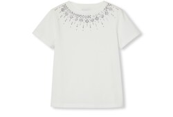 Футболка из хлопка с вышивкой для детей 3–12 лет