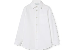 Children's embroidered cotton shirt
