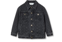 Giacca bambino in denim GG jacquard