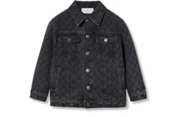 Kinderjacke aus GG Denim-Jacquard
