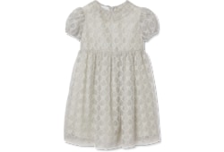 Robe pour enfant en lamé de coton GG