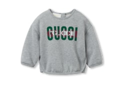 Baby-Sweatshirt aus Baumwolle mit Print