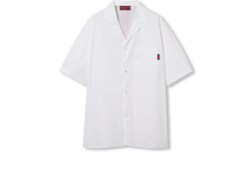 常规版型饰织带棉质衬衫