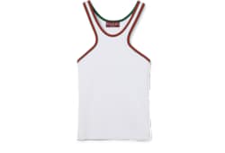 Cotton tank top with Web