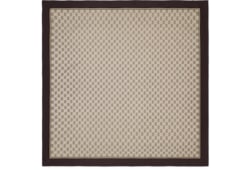 Carré in twill di seta stampato laminato