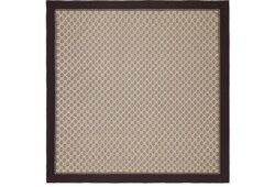 Laminated printed silk twill carré