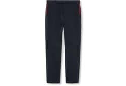 Jogginghose aus Baumwollgabardine mit Web