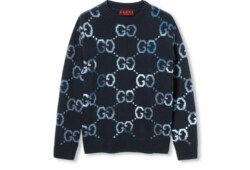 Pull en laine avec intarsia GG