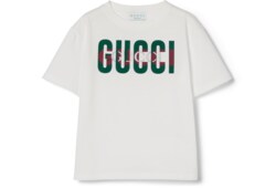 Футболка из хлопка с принтом для детей 3–12 лет