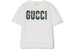 Camiseta infantil de algodón estampado