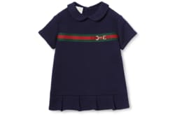 Baby cotton dress with Web