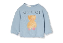 Sudadera de algodón con estampado para bebé