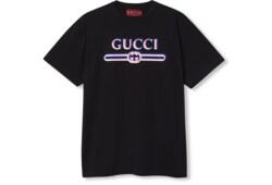 Printed cotton jersey T-shirt