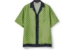 Camicia in seta stampata