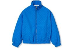 Giacca bambino in nylon stampato con cerniera