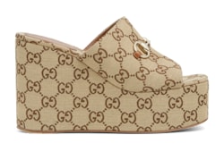 Sandalo donna con zeppa e Morsetto