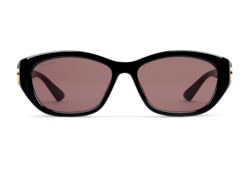 Rectangular frame sunglasses