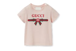 Baby-T-Shirt aus Baumwolle mit Print