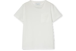 Children's embroidered cotton T-shirt