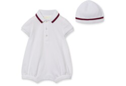 Baby two-piece cotton gift set with Web