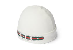 Шапка из хлопка с принтом для детей 0–1 года