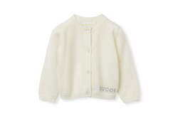 Baby-Cardigan aus Wolle
