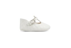 Ballerines pour bébé en cuir mini GG