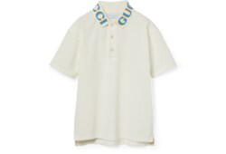 Polo pour enfant en coton imprimé