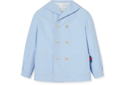 Kinderjacke aus Baumwolle mit Web